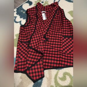 Downtown Diva Lumberjack Vest
